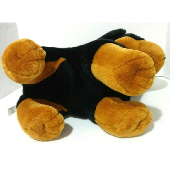 Peek a Boo Toys Plush Rottweiler Dog 15" - Picture 5 of 7